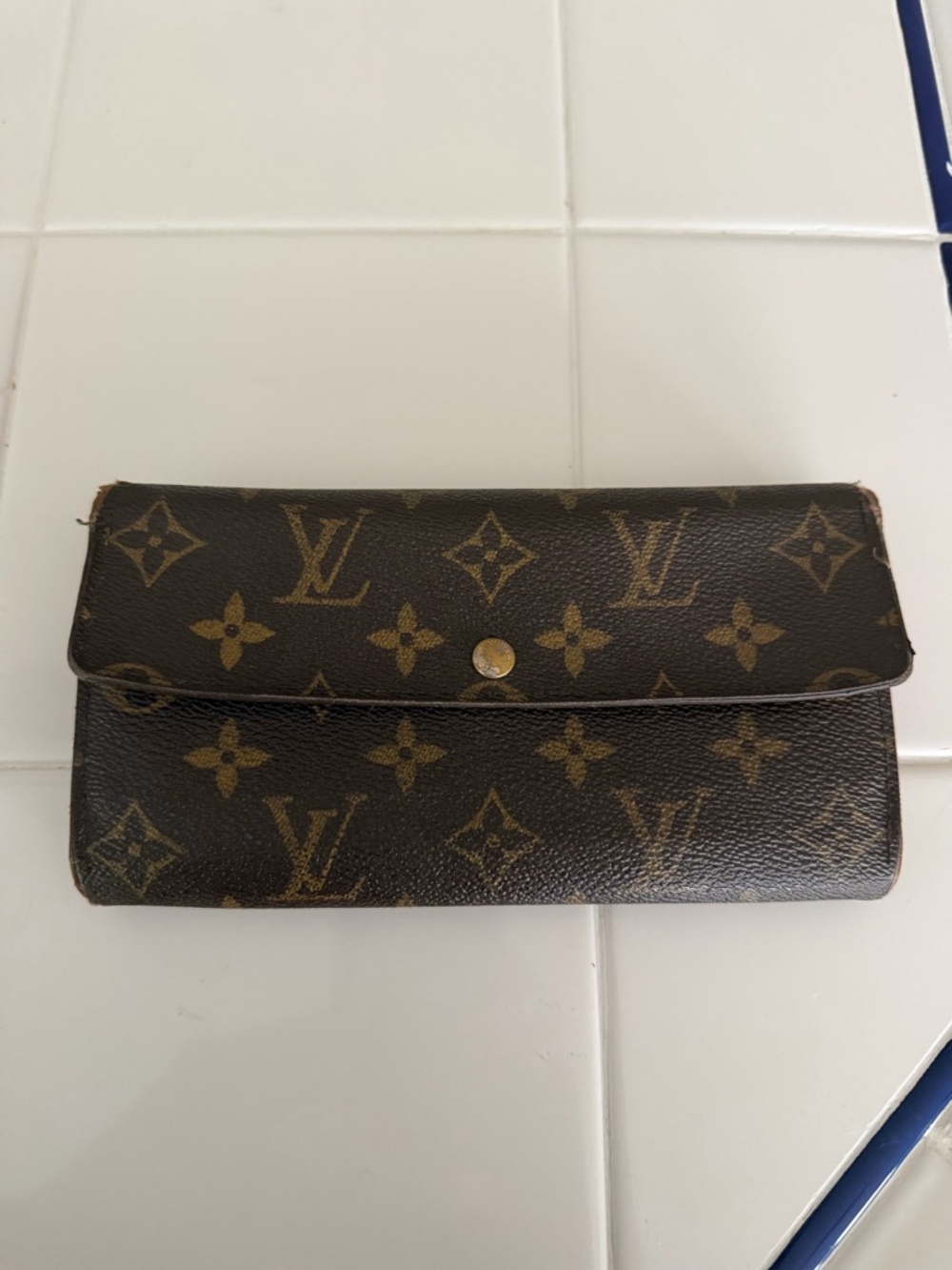 Louis Vuitton Monogram Canvas Continental Wallet - Brown/Gold